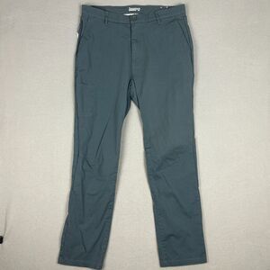 Beardedgoat Mens Size 35 Soft Goods Union Utility Pants Slate Grey Stretch